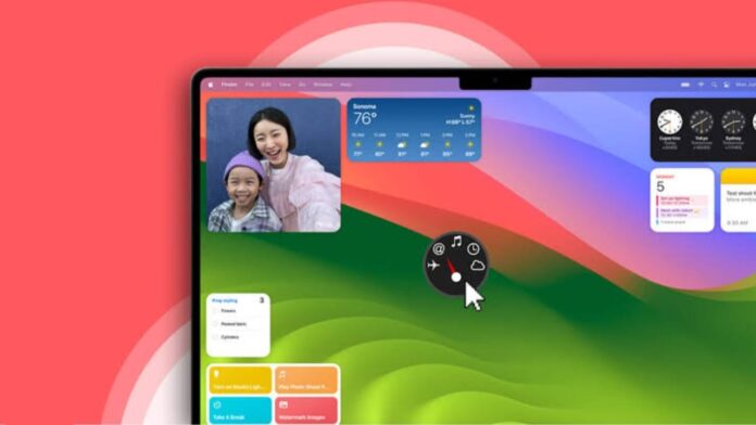 Adding Widgets to Your Mac Desktop in Sonoma